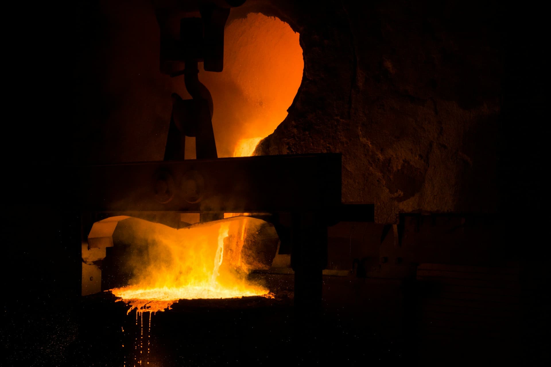 Industrial kiln fired with renewable gas