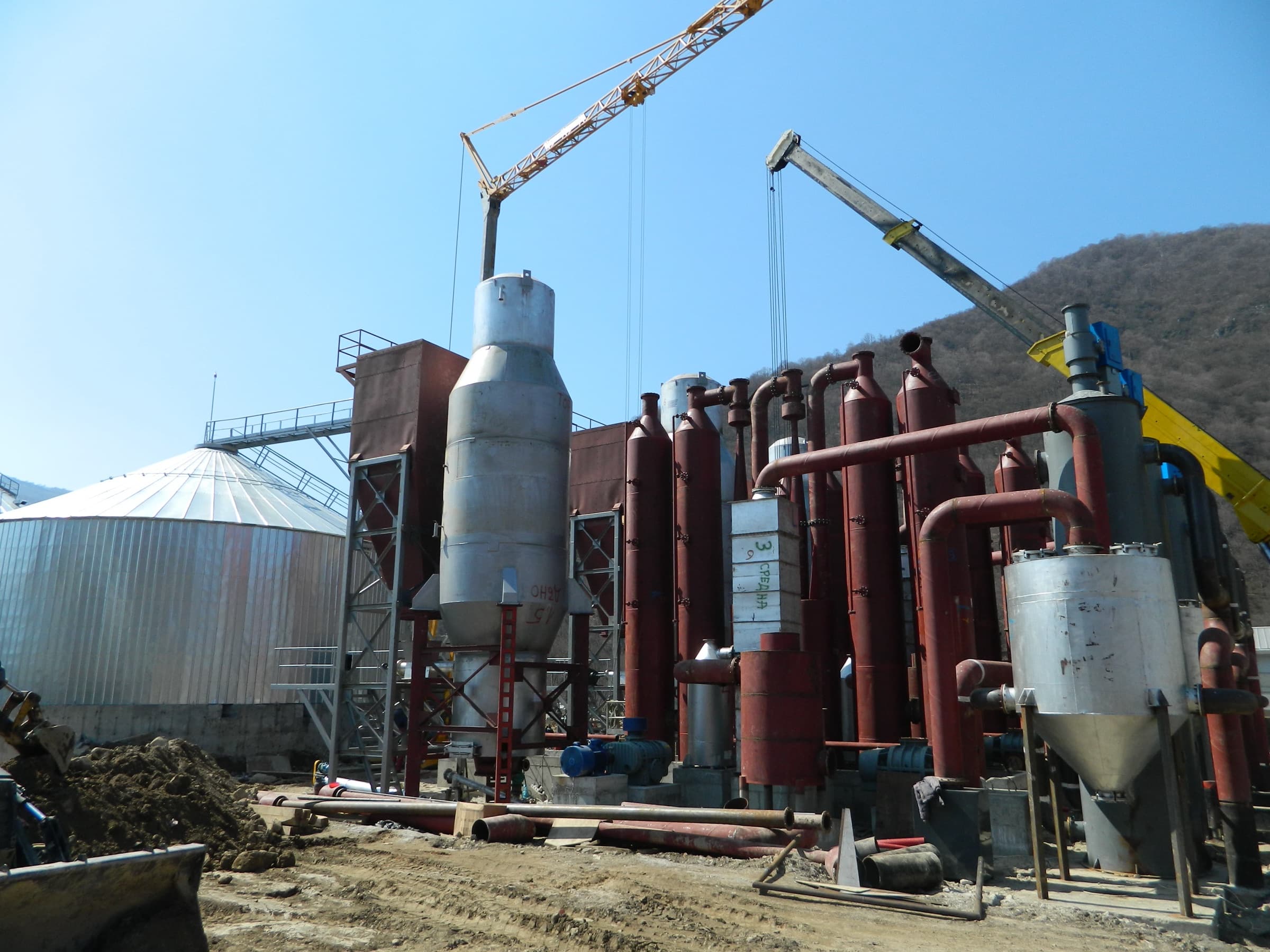 Agricultural residue power plant, photo 2