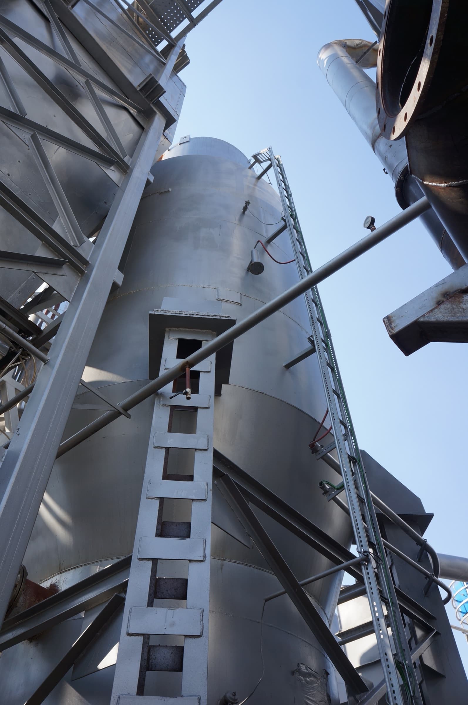 Biomass power plant running